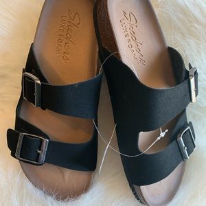 Size 8 - Skechers Luke Foam Granola Slide Sandals